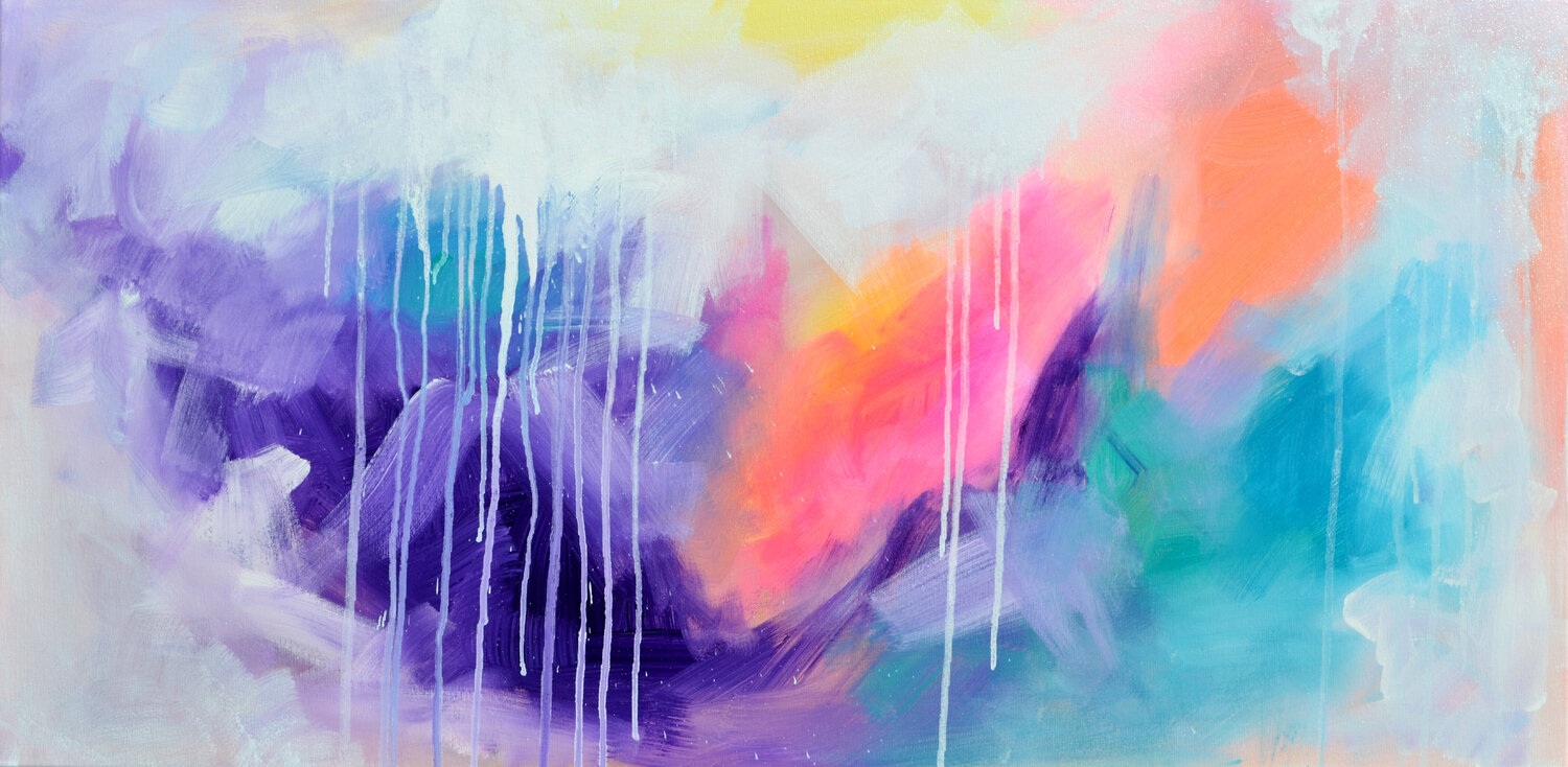 Complementary Patterns 16 - Large Abstract Painting by Tiberiu Soos ...