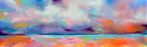 New Horizon 144 van Roxana Soos, Schilderij te koop op Singulart