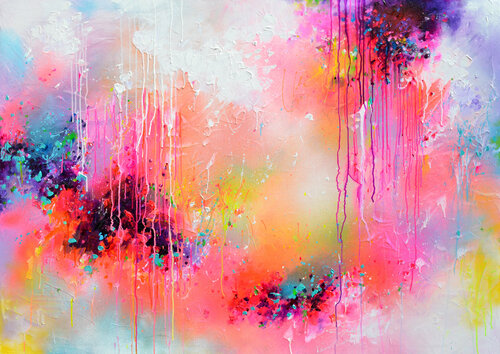 High Voices van Roxana Soos, Schilderij te koop op Singulart