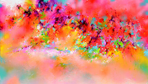 Japanese Autumn Dream van Roxana Soos, Schilderij te koop op Singulart