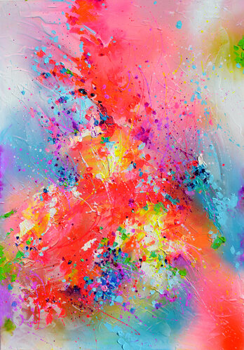 Underwater Temple 4 van Roxana Soos, Schilderij te koop op Singulart