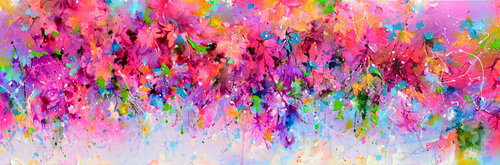 Japanese Garden di Roxana Soos, Pittura in vendita su Singulart