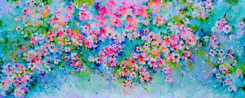 I've Dreamed 56 Sakura BlossomI've Dreamed 56 Sakura Blossom de Roxana Soos, Pintura a la venta en Singulart