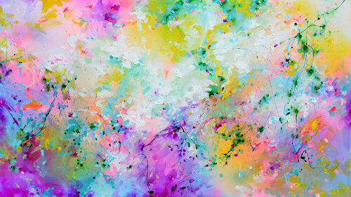 Fresh Moods 108 - Pastel Colors by Roxana Soos, Painting for Sale on Singulart