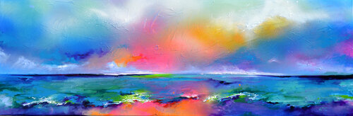 New Horizon 130 van Roxana Soos, Schilderij te koop op Singulart