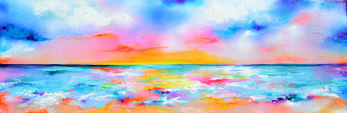 New Horizon 138 van Roxana Soos, Schilderij te koop op Singulart