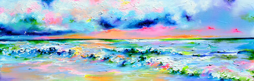 New Horizon 139 van Roxana Soos, Schilderij te koop op Singulart