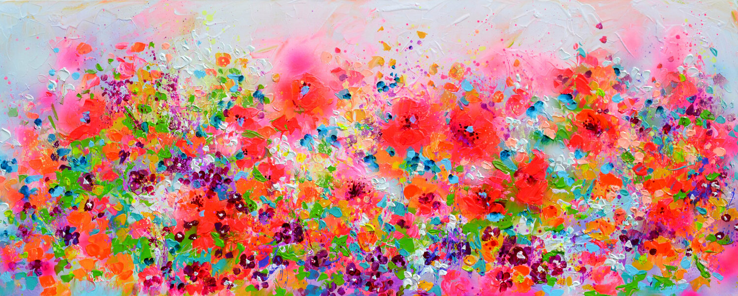 Poppy Field - Red Poppies Flowers Roxana Soos