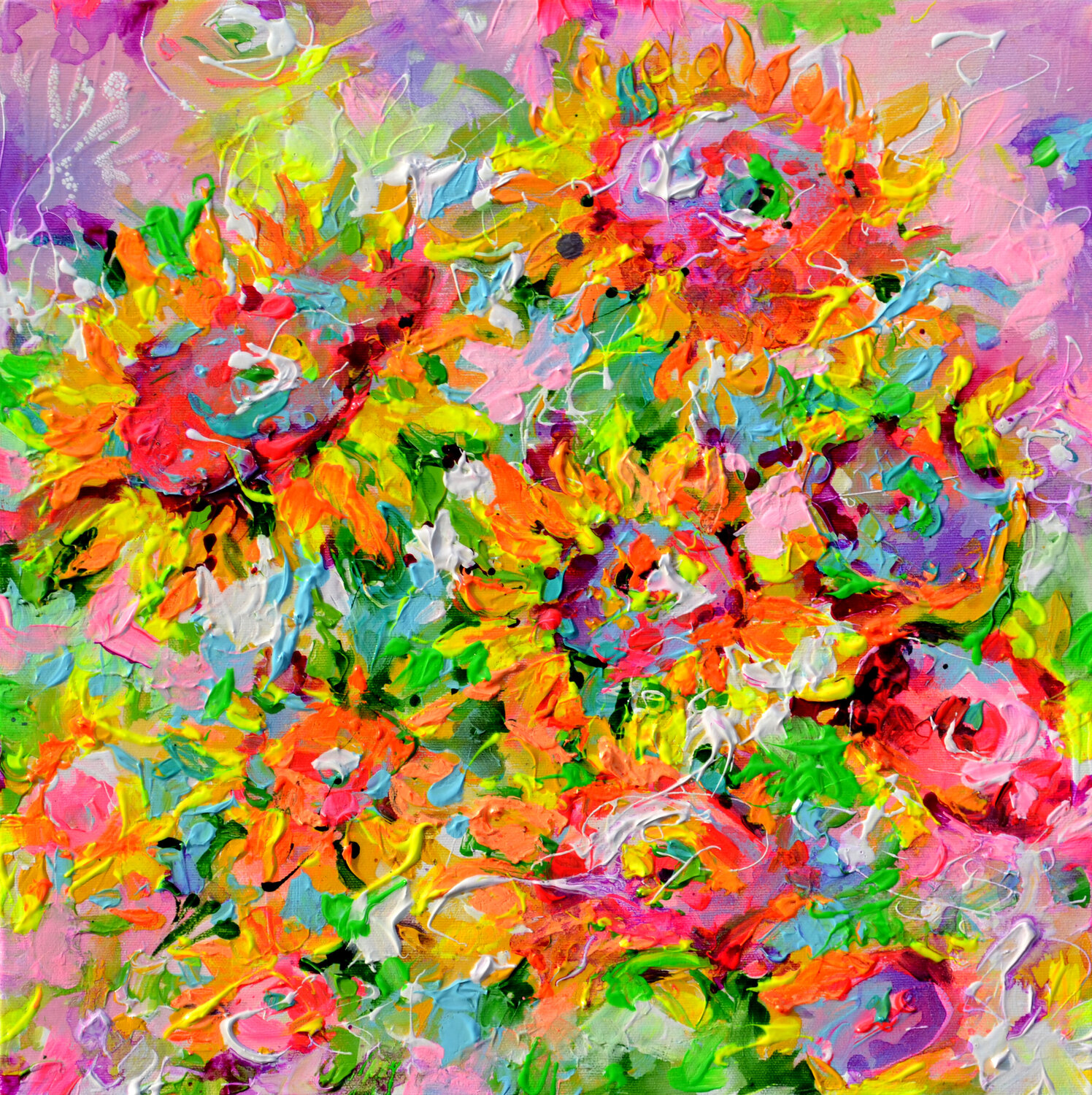 Yellow Sunflower Field 3 Roxana Soos