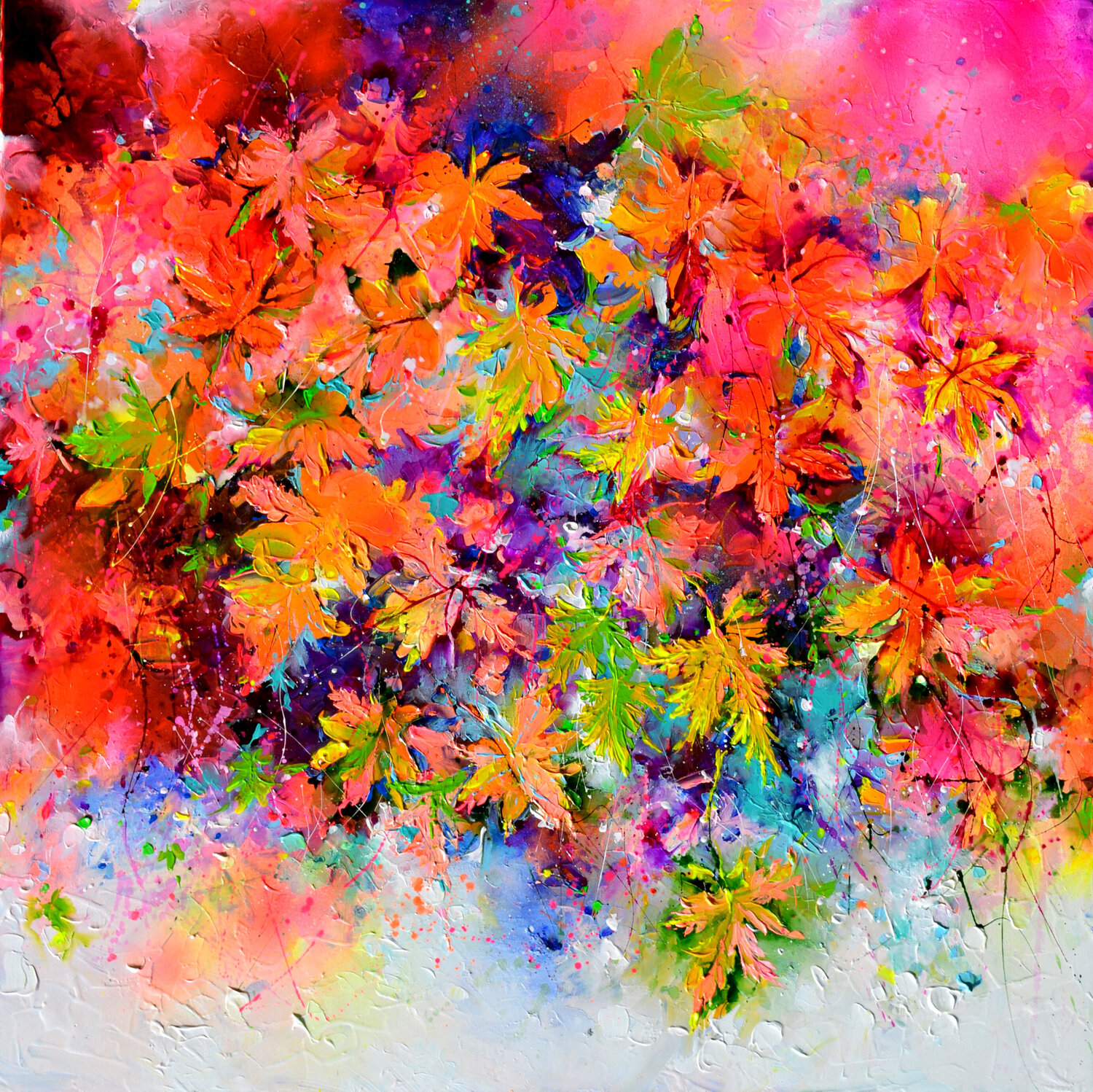 Nothing Gold can Stay - Maple Leaves Scenery Roxana Soos