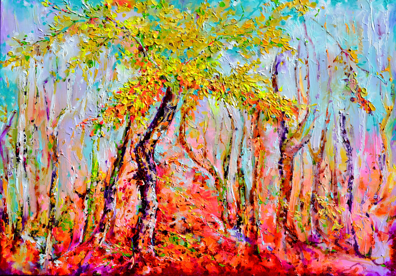 Misty Autumn in the Forest Roxana Soos