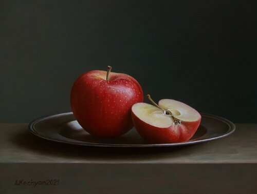 Apples di Albert Kechyan, Pittura in vendita su Singulart