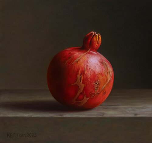 Pomegranate di Albert Kechyan, Pittura in vendita su Singulart