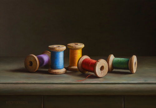 Cotton bobbins Albert Kechyan