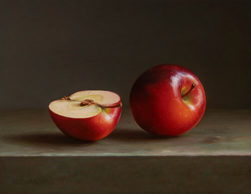 Apples di Albert Kechyan, Pittura in vendita su Singulart