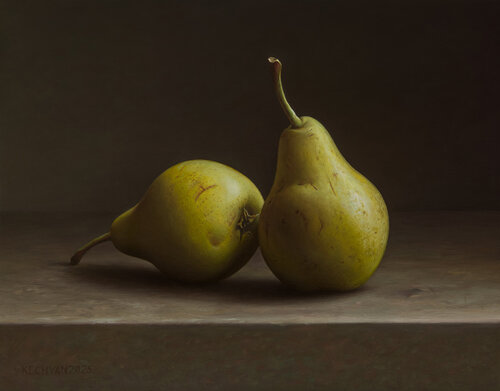 Pears de Albert Kechyan, Pintura a la venta en Singulart