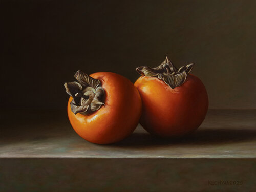 The Quiet Beauty di Albert Kechyan, Pittura in vendita su Singulart