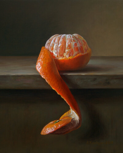 Mandarin di Albert Kechyan, Pittura in vendita su Singulart
