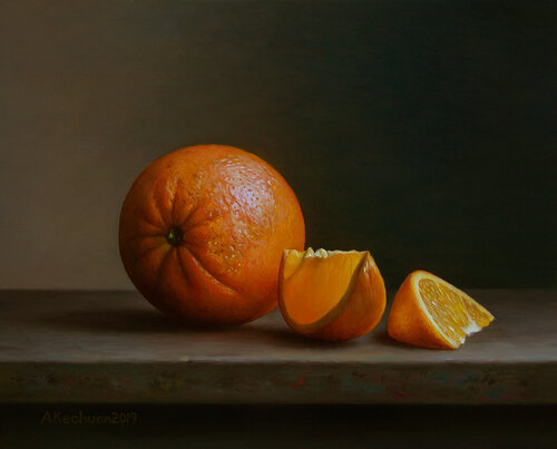 Orange di Albert Kechyan, Pittura in vendita su Singulart