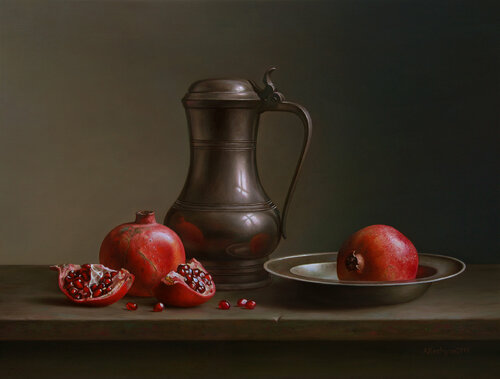 Pomegranates with jug Albert Kechyan