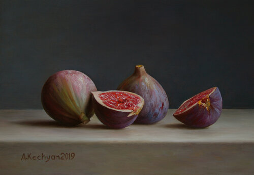 Figs di Albert Kechyan, Pittura in vendita su Singulart