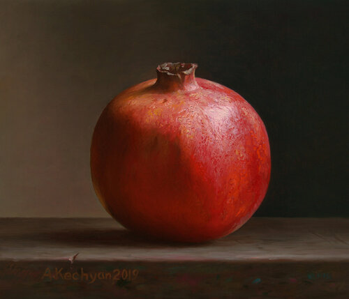 Pomegranate van Albert Kechyan, Schilderij te koop op Singulart