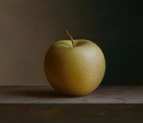 Apple van Albert Kechyan, Schilderij te koop op Singulart
