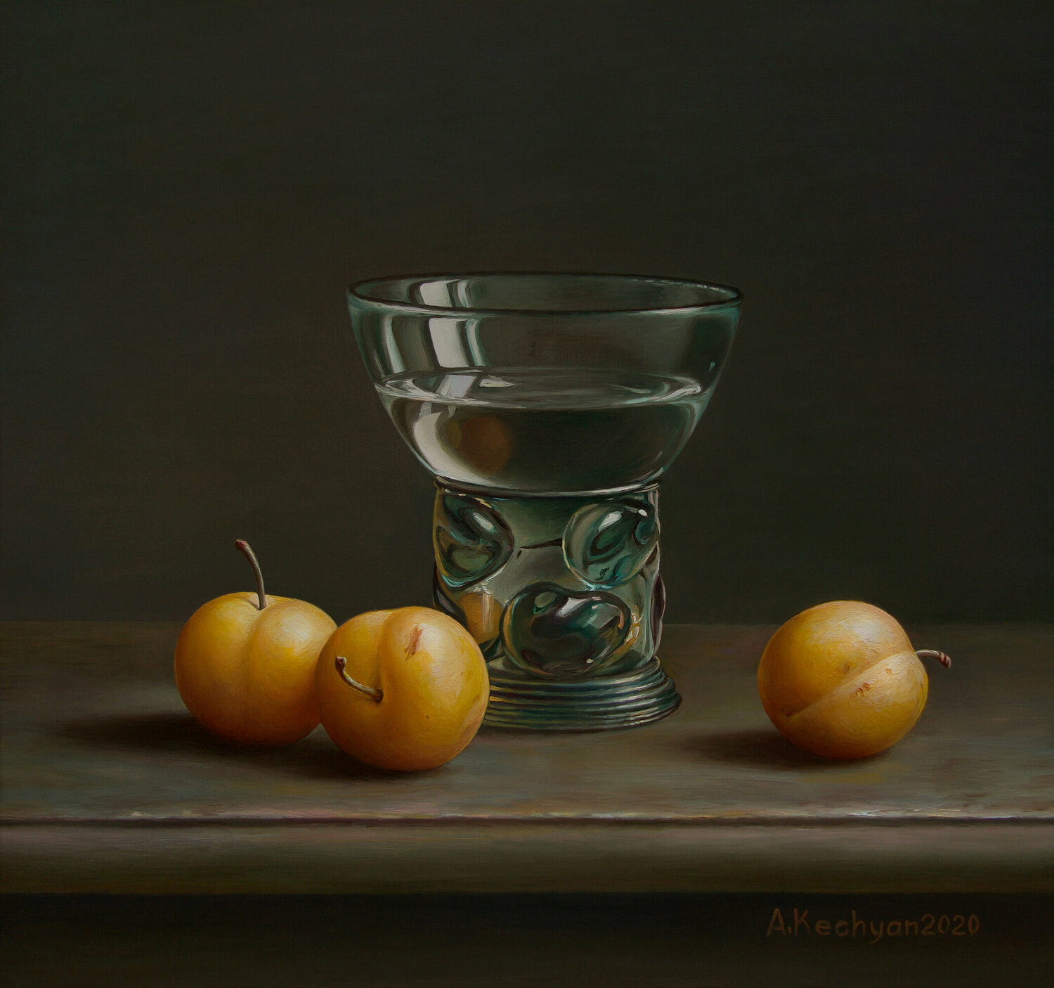 Plums with berkemeyer Albert Kechyan