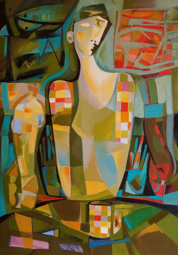 Beta elements by Ira Simidchieva, Painting for Sale on Singulart