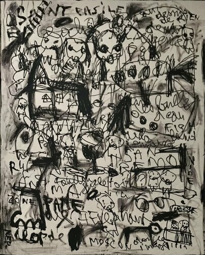 Pérégrination autour de rien. van NEP, Schilderij te koop op Singulart