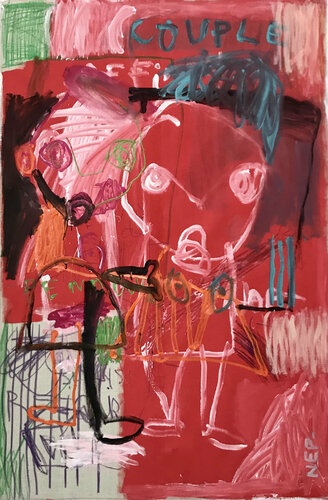 Déclenchement sans contact by NEP, Painting for Sale on Singulart