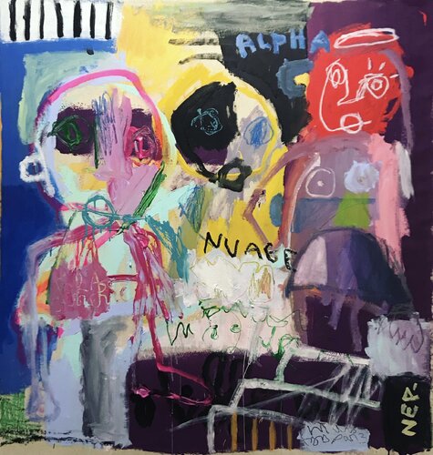 Histoire de trois di NEP, Pittura in vendita su Singulart