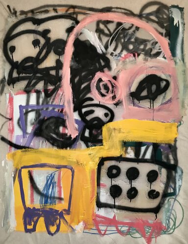 Alors c’est tout by NEP, Painting for Sale on Singulart