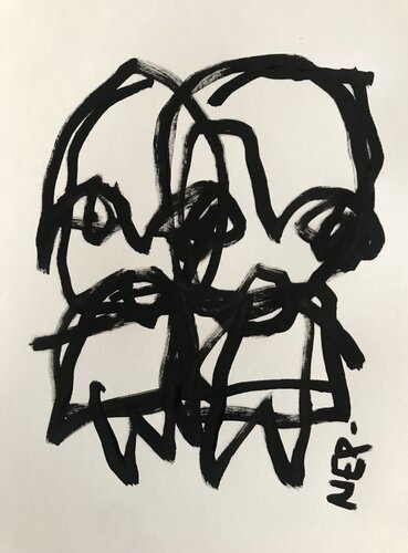 Entre deux by NEP, Drawing for Sale on Singulart
