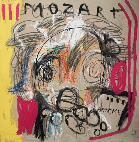 Mozart by NEP, Painting for Sale on Singulart