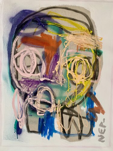 C’est quoi ton nom van NEP, Schilderij te koop op Singulart