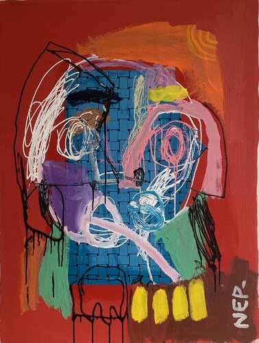 J’ai du oublier un detail von NEP, Malerei kaufen auf Singulart