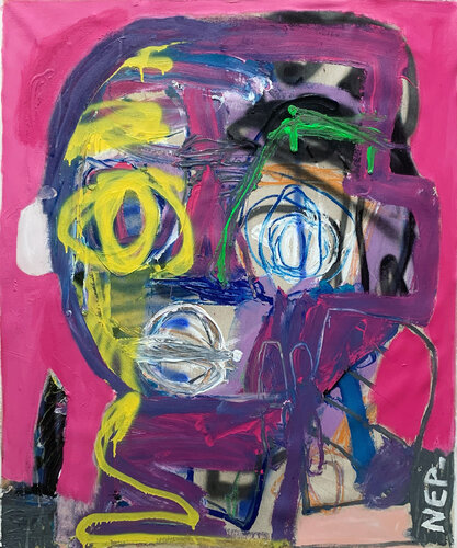 Discrètement dissocié van NEP, Schilderij te koop op Singulart