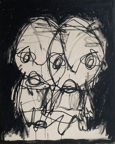 Dans les deux van NEP, Schilderij te koop op Singulart