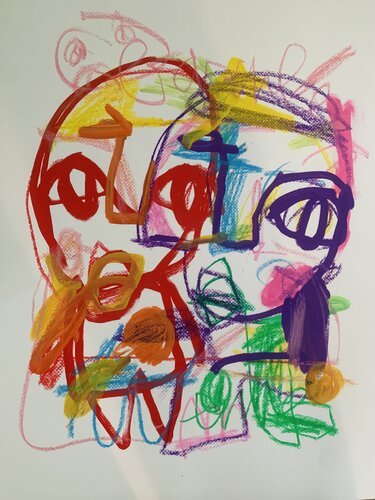 Multiples. Sérigraphie rehaussée à la main by NEP, Work on Paper for Sale on Singulart