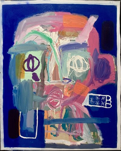 Tu es arrivée en avance van NEP, Schilderij te koop op Singulart