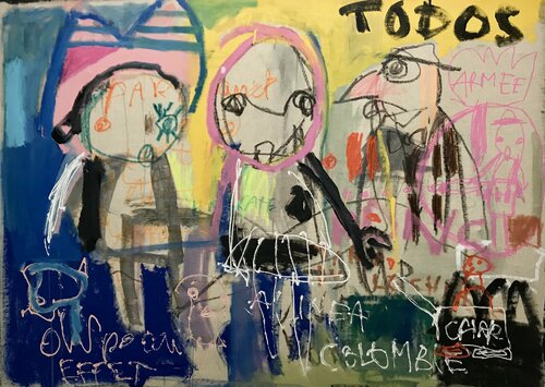 Bon dia by NEP, Painting for Sale on Singulart