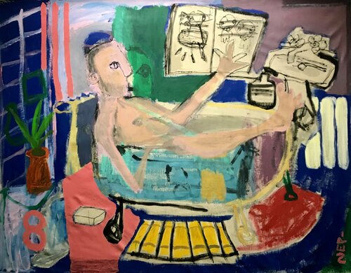 Dans un bain avec Matisse von NEP, Malerei kaufen auf Singulart