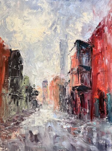 Painting with Jazz van Deana Evstefeeva, Schilderij te koop op Singulart