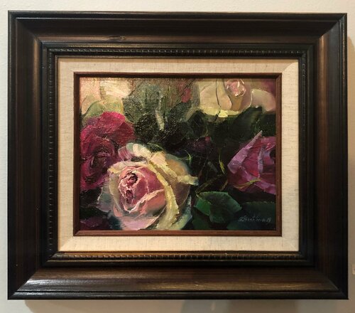 Winter roses Deana Evstefeeva