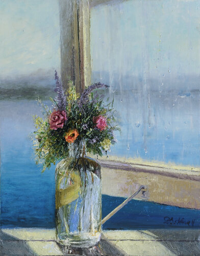 Sunshine after the rain van Deana Evstefeeva, Schilderij te koop op Singulart