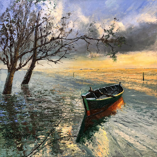 High waters van Deana Evstefeeva, Schilderij te koop op Singulart