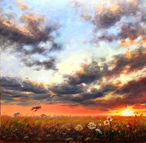 The majesty of sunlight van Deana Evstefeeva, Schilderij te koop op Singulart