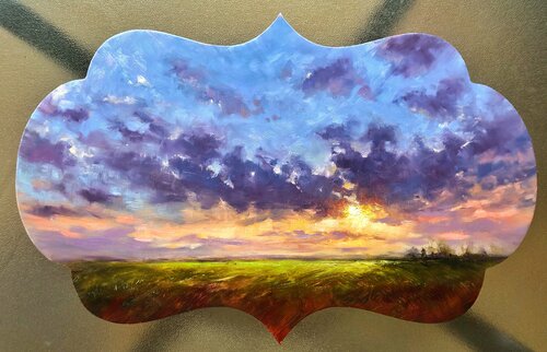 Rear view mirror par Deana Evstefeeva, Peinture en vente sur Singulart