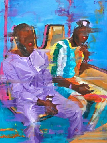 The Passengers by Kos Cos, Painting for Sale on Singulart